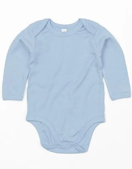 Babybugz Babybugz Baby Kimono Wickelbody Strampler Langarm, Dusty blue, – Produktbild 2 von 2