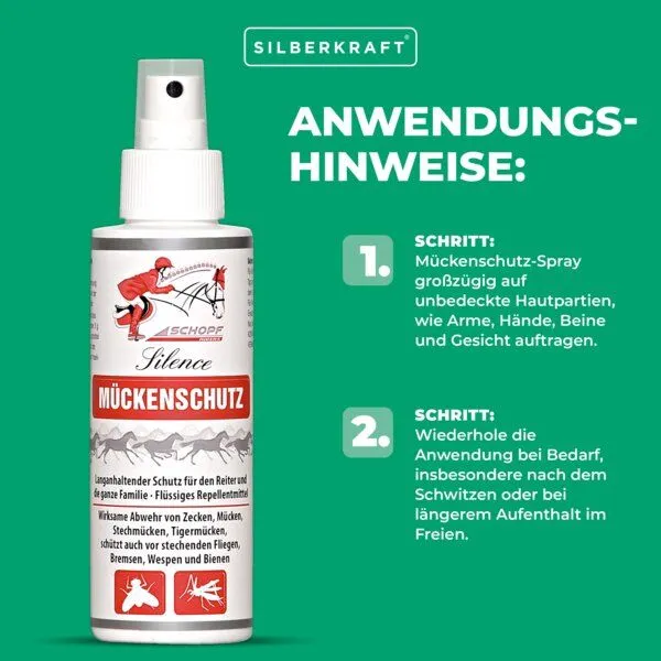 Silberkraft Silberkraft Mückenschutz-Spray für Reiter – Produktbild 2 von 4