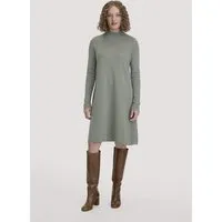 hessnatur hessnatur Strick Kleid Relaxed aus TENCEL Lyocell mit Bio-Baumwolle, Steppengras, – Produktbild 1 von 1