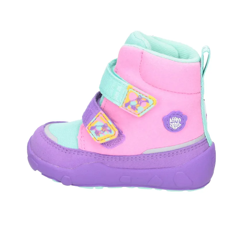 Affenzahn Affenzahn Creative Tucan 0124950029 Pink - Stiefel mit Futter - Barfußschuhe KINDER, Mehrfarbig, textil/synthetik (wasserabweisend) für Kinder, lila, Größe 23 EU, Lila, – Produktbild 2 von 7