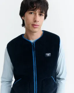 thinking mu Thinking MU Herren vegan Weste Troy Blau – Produktbild 1 von 1