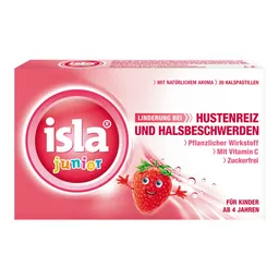 Isla Isla junior Halspastillen bei Kinderhalsschmerzen – Produktbild 1 von 1