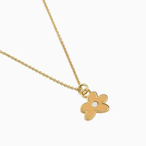 Paeoni Colors Paeoni Colors Blumen-Halskette aus 18k Gold Vermeil, 925 Sterling Silber – Produktbild 4 von 4