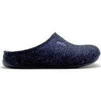 thies Veganer Slipper "thies ® PET", fair, mit Wechselfussbett, Dark navy (dunkelblau), – Produktbild 1 von 1