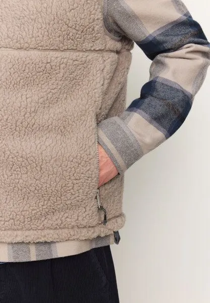 recolution recolution Fleece-Weste TEASEL, Hazel brown, – Produktbild 4 von 4