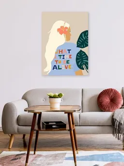 Photocircle Photocircle Poster / Leinwandbild - What A Time To Be Alive – Produktbild 1 von 1