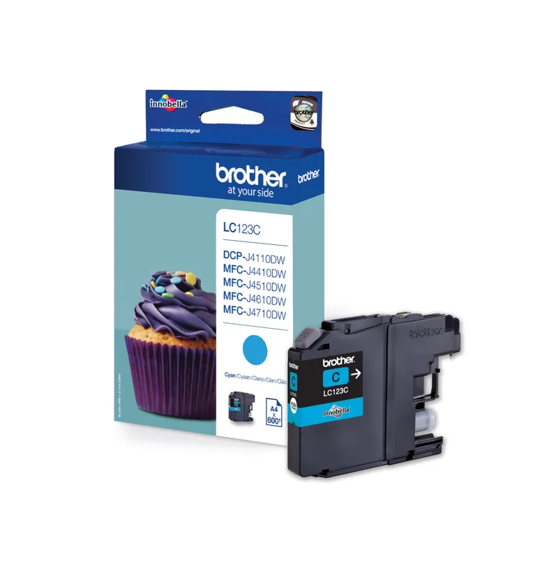 Brother Brother Tintenpatrone LC123C cyan – Produktbild 4 von 4