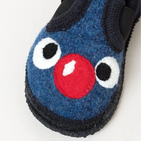 Kitz-Pichler Kitz-Pichler Walkpantoffel Bobby Face, Jeansblau, – Produktbild 3 von 4