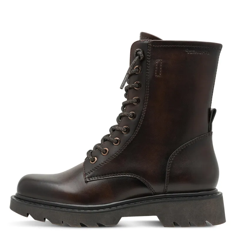 Tamaris Tamaris Bootie Damen Schnürboots, Blau, – Produktbild 2 von 6
