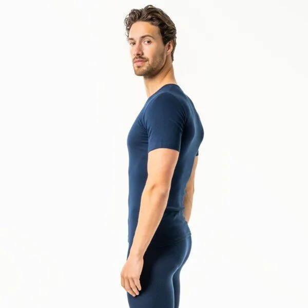 Living Crafts Living Crafts Kurzarm-Shirt - JACOB, Navy (blau), – Produktbild 2 von 3
