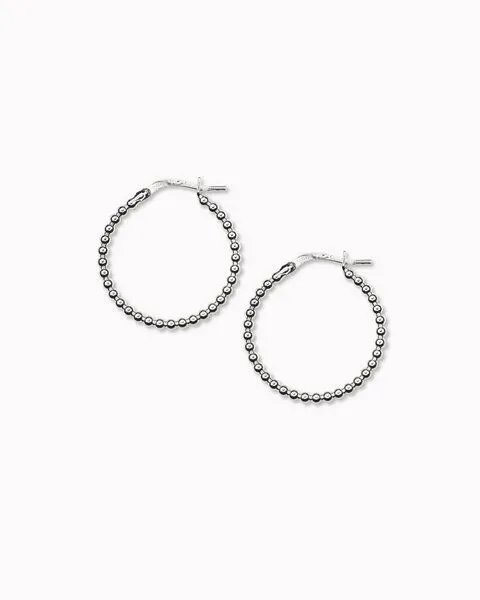 lille mus lille mus Creolen 'Kugeln' 925 Silber, Silber, – Produktbild 2 von 3