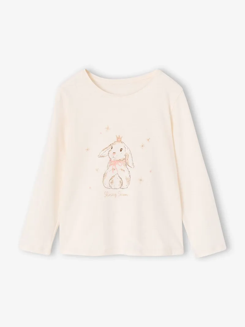 Vertbaudet Schlafanzug Mädchen, Beige, – Produktbild 2 von 4