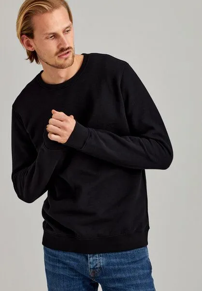 THOKKTHOKK ThokkThokk Herren Sweatshirt Bio Fair, Black (schwarz), – Produktbild 1 von 6