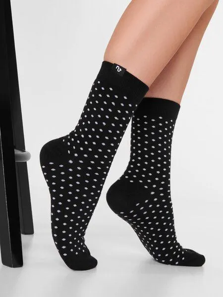 Natural Vibes Natural Vibes Bunte Socken Bio GOTS | Herren Damen Socken | Dots, 2 pack, – Produktbild 2 von 4