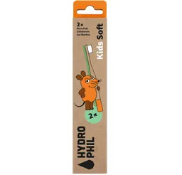 Hydrophil Hydrophil Kinder Bambus-Zahnbürste Weich – Maus – Produktbild 1 von 1