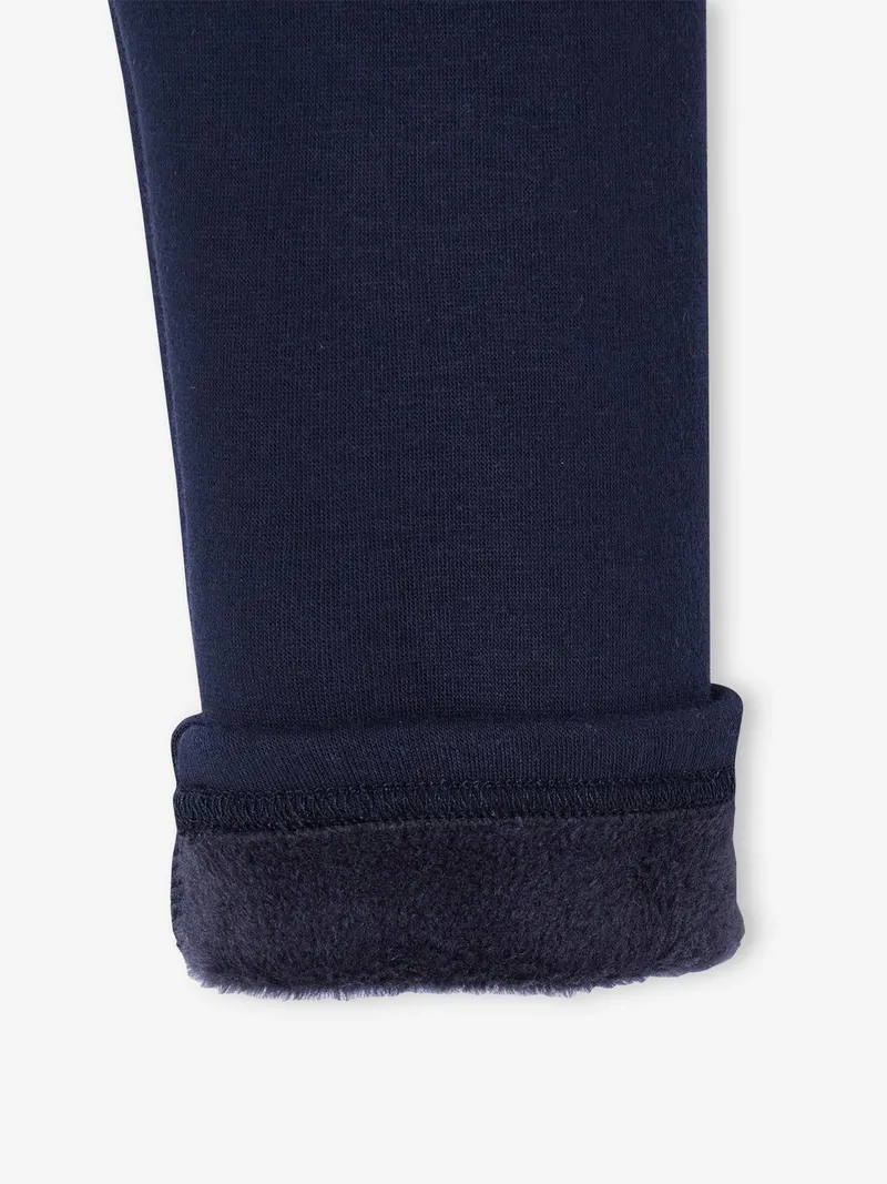 Vertbaudet Mädchen Thermo-Leggings mit Fleecefutter, Marine, – Produktbild 3 von 3