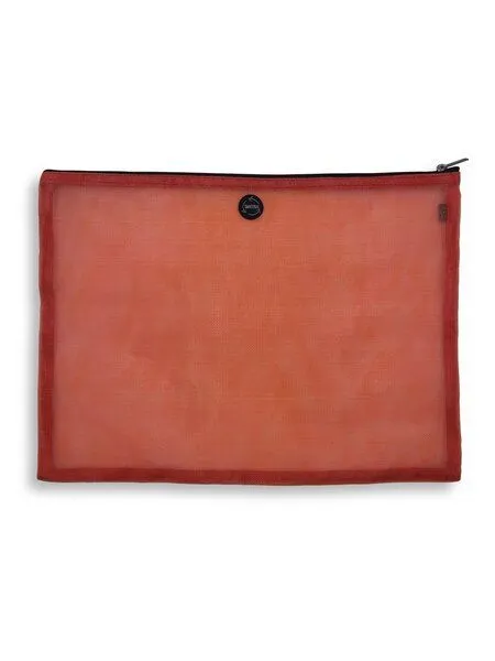 Smateria Smateria Transparente Innentasche Alpha XL, Lachsrot (rot), – Produktbild 2 von 2