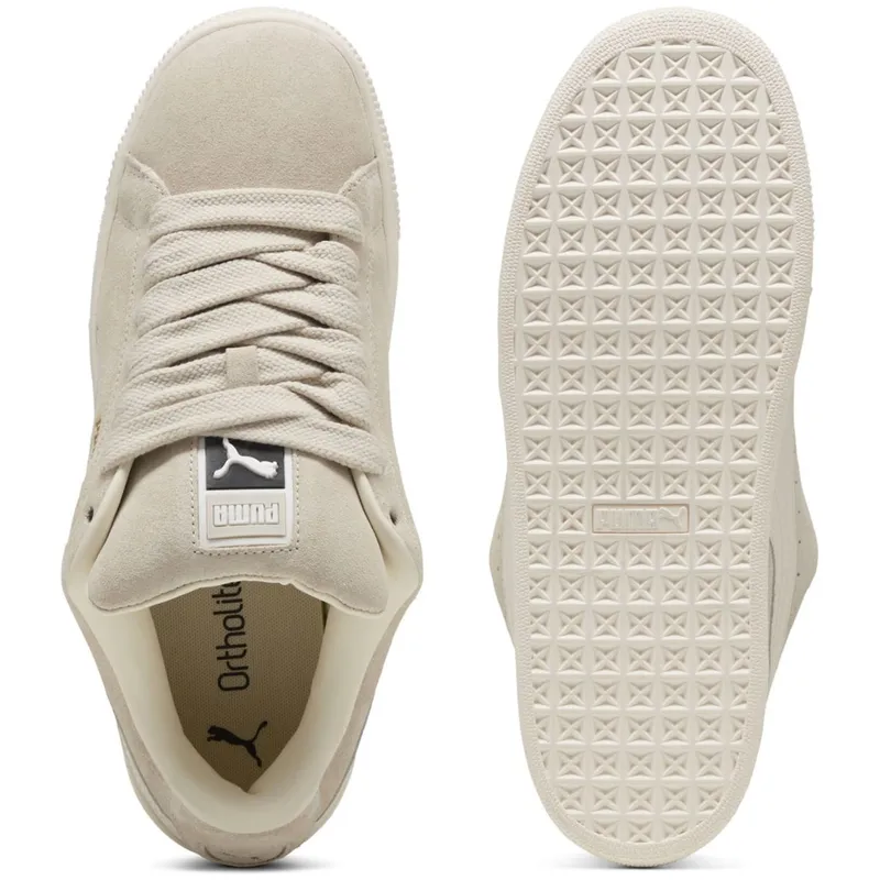 Puma Puma Suede XL Unisex Sneaker Low, weiß, 44 ½ EU, Weiß, – Produktbild 5 von 5