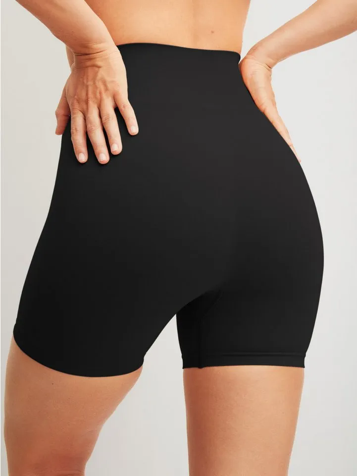 CALIDA CALIDA Lange Unterhose Seamless Shape mit hohem Bund und flachem Abschluss, Schwarz, – Produktbild 3 von 5