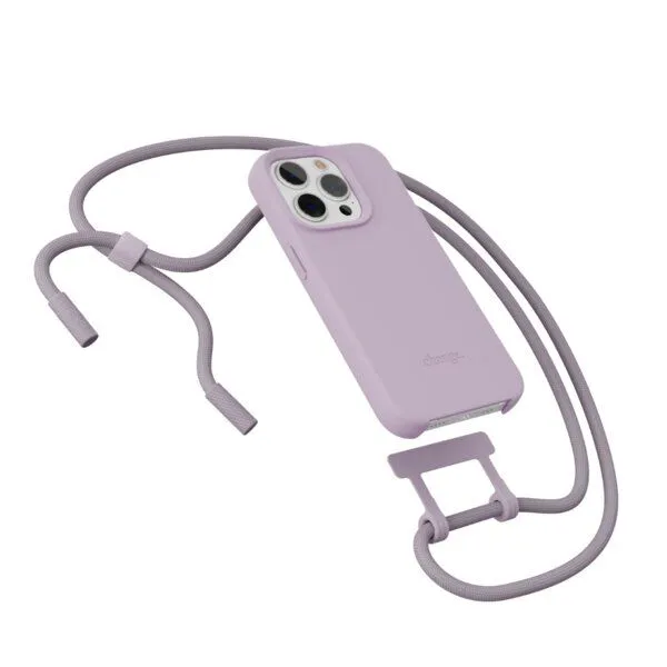 change the label change the label Change Case - 2in1 Nachhaltige iPhone Hülle mit abnehmbarer Kette, Lila, – Produktbild 3 von 4