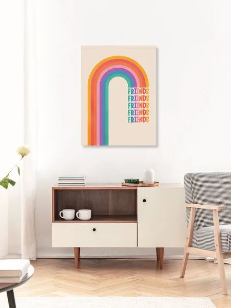 Photocircle Photocircle Poster / Leinwandbild - Rainbow Friends – Produktbild 3 von 4