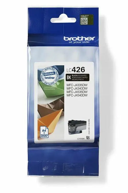 Brother Brother Tintenpatronen LC-426BK schwarz – Produktbild 4 von 8