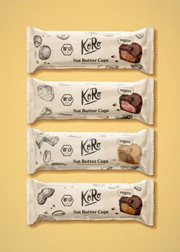 KoRo KoRo Bio Nut Butter Cups Probierset | 4 x 3 x 13 g – Produktbild 1 von 1