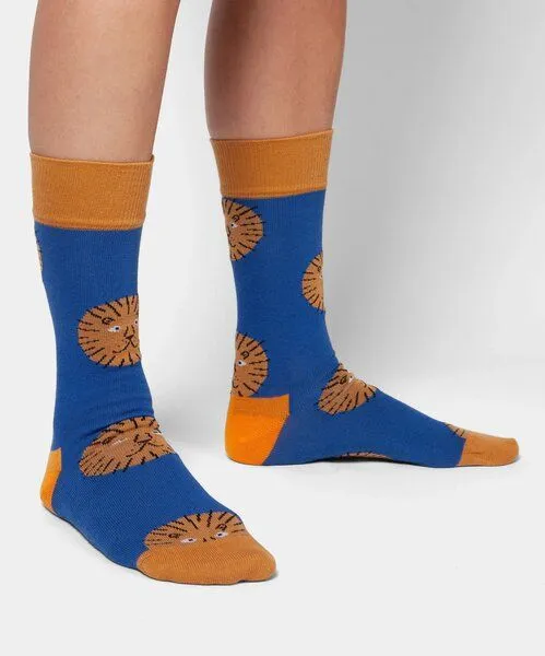 DillySocks DillySocks Bunte Socken, Bio Baumwolle, lion sun – Produktbild 2 von 2