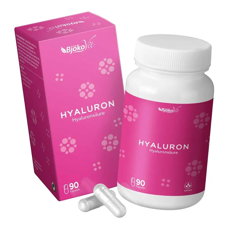 BjökoVit Hyaluronsäure 500 Mg Vegan Kapseln – Produktbild 1 von 1