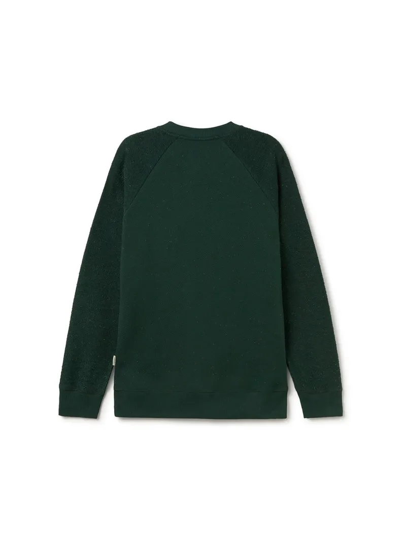 TWOTHIRDS TWOTHIRDS Herren vegan Sweatshirt Dunmore Dunkelgrün, Dunkelgrün, – Produktbild 2 von 2