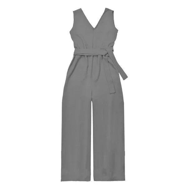WiDDA berlin WiDDA berlin grauer Overall JENIBAS aus Bio-Baumwoll Jersey – Produktbild 4 von 4