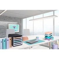 Exacompta Exacompta Schubladenbox Big Box Maxi "Aquarel", 347x278x271 mm, DIN A4+, 6 Schubladen – Produktbild 1 von 1