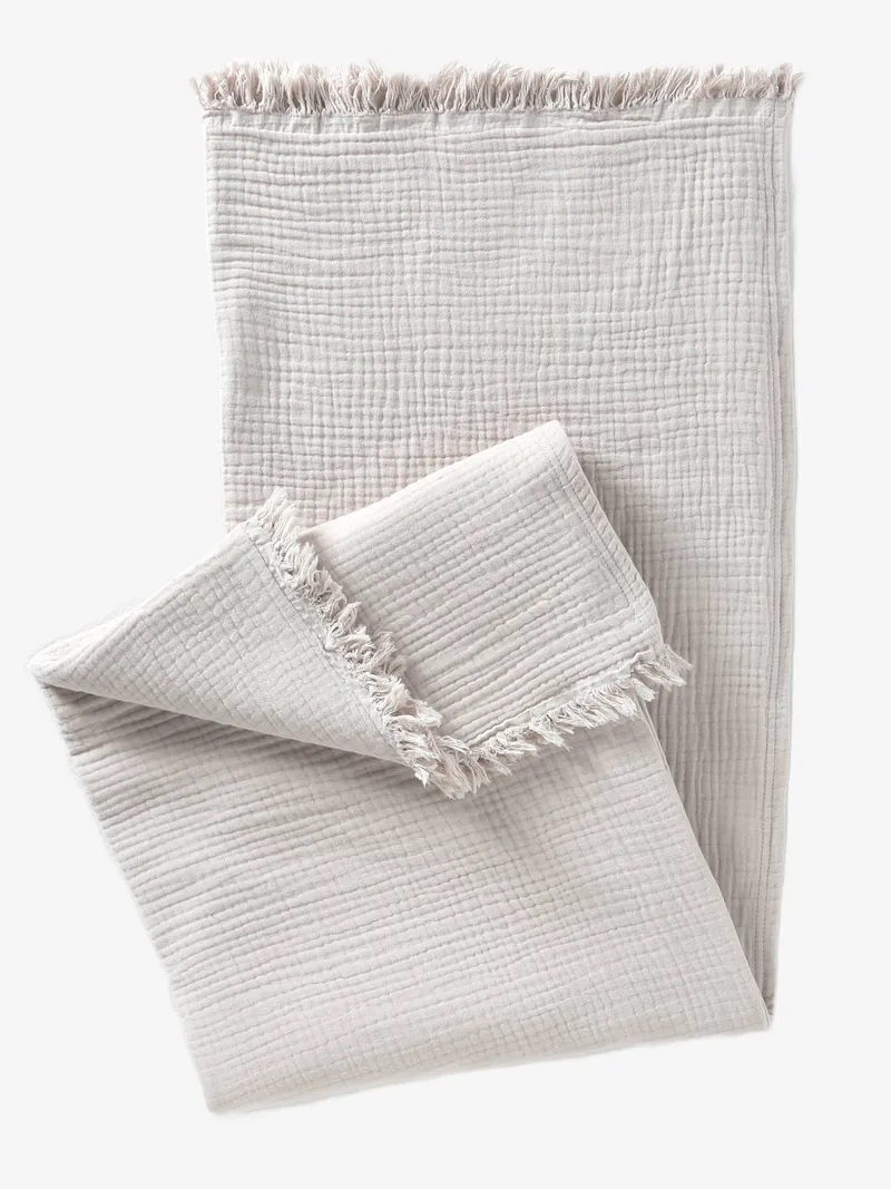 Vertbaudet Babydecke, Taupe, – Produktbild 2 von 3