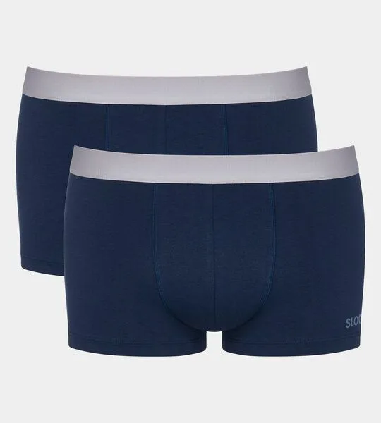Sloggi Sloggi 2x Herren Hipster Panty GO ABC 2.0 Bio-Baumwolle, Navy, – Produktbild 4 von 5