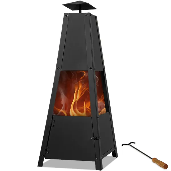 Casaria® Casaria Deuba Feuerstelle "Pyramide" – Produktbild 1 von 1
