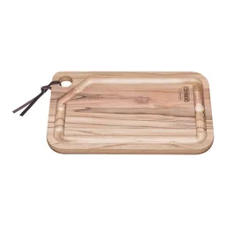 Teak-Holz Steak & Servierplatte von TRAMONTINA CHURRASCO, Maße ca. 33 x 20 x H:1,8 cm – Produktbild 1 von 1