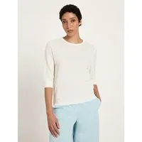 LANIUS LANIUS Strickpullover mit 3/4-Arm, Off white, – Produktbild 2 von 5