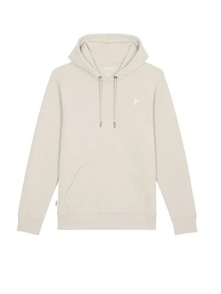 FUXBAU FUXBAU fux Hoodie, Beige, – Produktbild 2 von 4