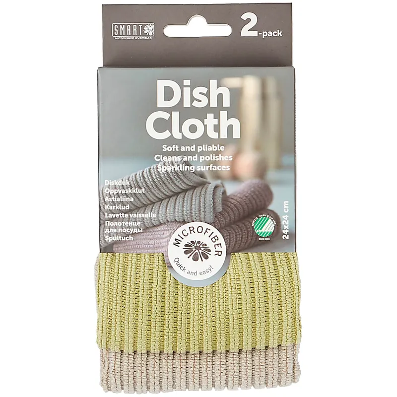 Smart Smart Spül- & Putztücher Grey/Light green (2er-Pack) – Produktbild 1 von 1