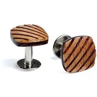 BeWooden BeWooden Manschettenknöpfe "Sull" aus Holz – Produktbild 1 von 1