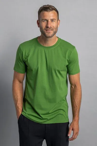 DIRTS dirts Premium Blank T-Shirt SLIM, Jungle green, – Produktbild 1 von 2