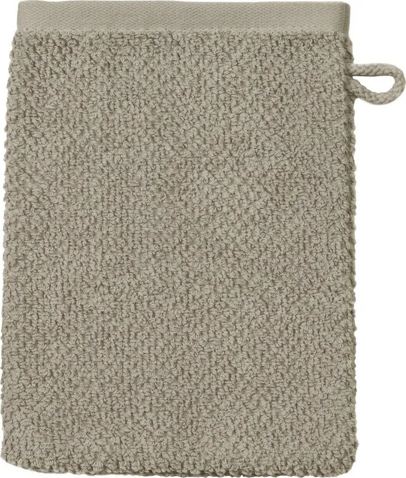 Ross Ross Waschhandschuh SELECTION, (6-St), 100 % Bio-Baumwolle, Grau, – Produktbild 2 von 5