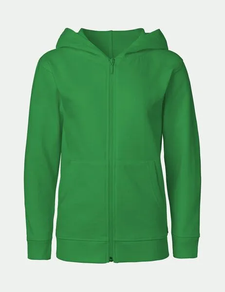 Neutral® - 3FREUNDE Neutral® - 3FREUNDE Kinder Hoodie Zipped, Grün, – Produktbild 1 von 4