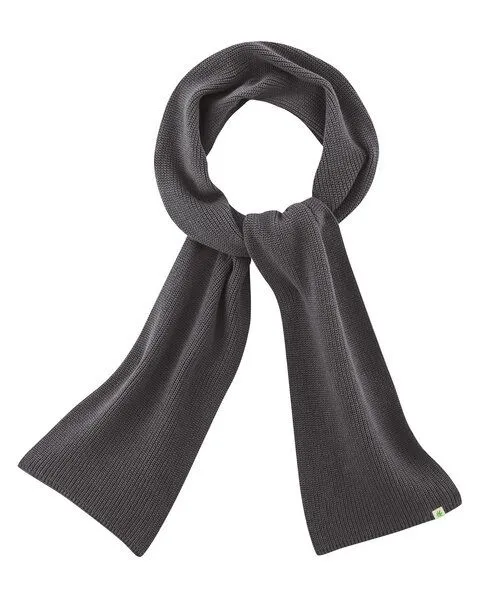 HempAge HempAge Schal Hanf/Bio-Baumwolle, Anthrazit-33 grau, – Produktbild 1 von 3