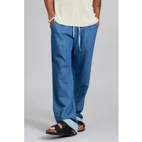 KOMODO KOMODO Herren vegan Hose Joshua Mid Wash Blau, Dunkelblau, – Produktbild 2 von 2
