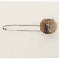 nahtur-design nahtur-design Brosche mit Horndeko – Produktbild 1 von 1