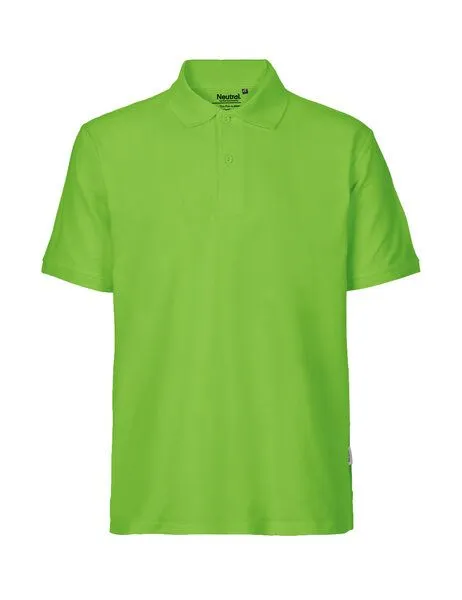 Neutral® - 3FREUNDE Neutral® - 3FREUNDE Männer Poloshirt, Lime, – Produktbild 1 von 4