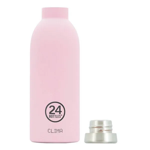 24bottles 24bottles 0,5l Thermosflasche - verschiedene Pastell-Töne, Candy pink, – Produktbild 3 von 4