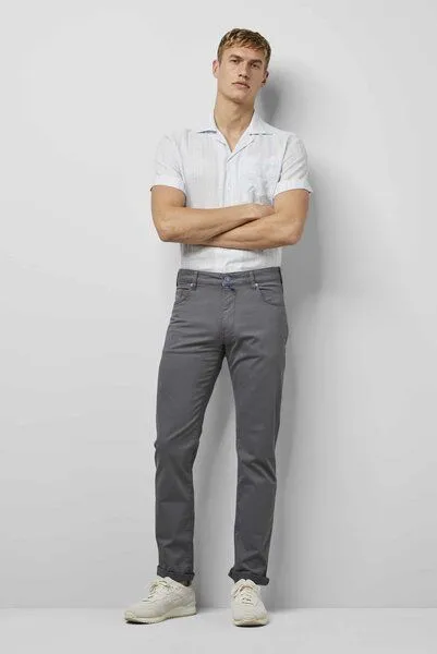 M 5 BY MEYER M 5 BY MEYER Baumwoll Five Pocket, Grau (grau), – Produktbild 1 von 4