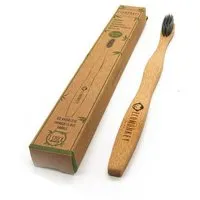 ECOMONKEY ECOMONKEY Bambus Zahnbürste - Nachhaltig, vegan, weiche Borsten, plastikfrei, 1x – Produktbild 1 von 1